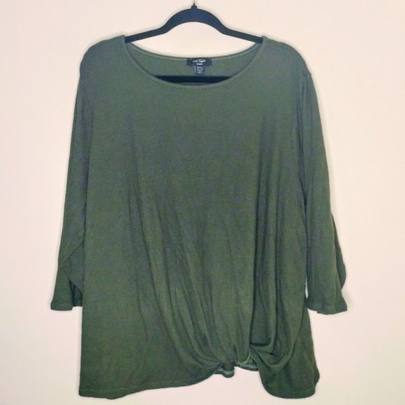 Lord & Taylor Plus Size Knot Sweater - Picture 3 of 3